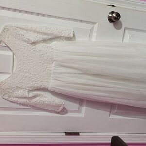 Girls flower girl dress